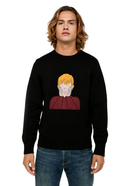 LUMIEREVE - Maglia in pura lana merino 