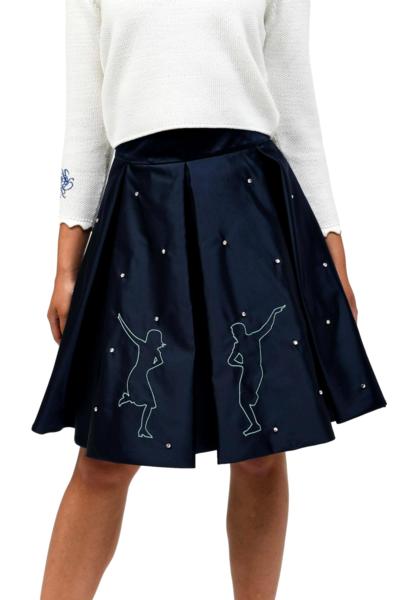 LUMIEREVE - Seidenrock der Herzogin 