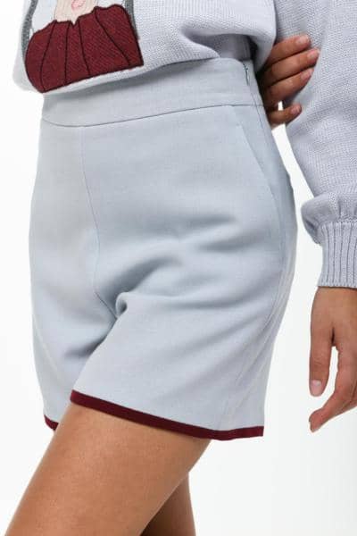 LUMIEREVE  - Pure wool shorts