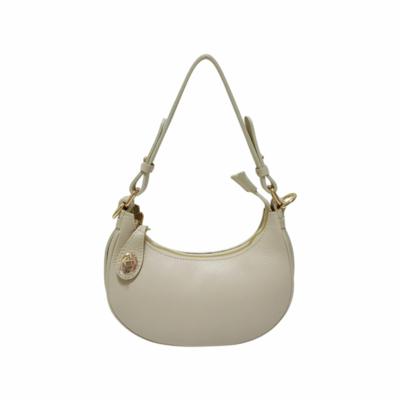 White leather handbag made in Italy for resellers
