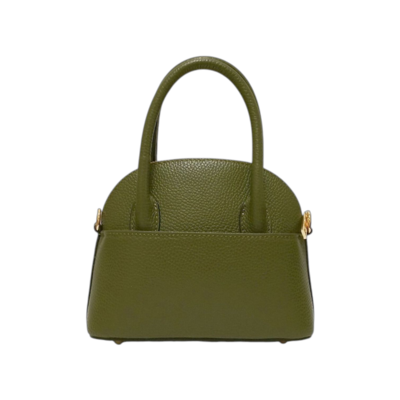 Bolso verde de cuero italiano para revendedores al por mayor