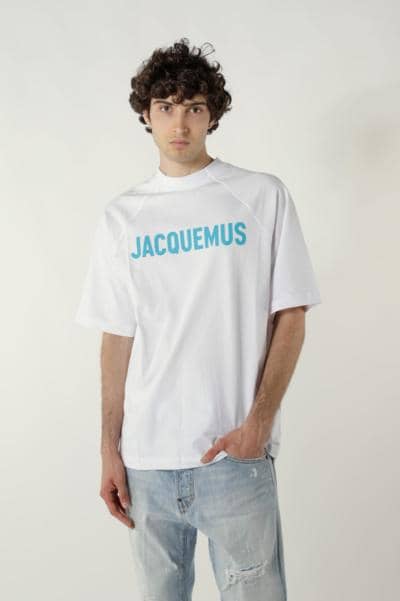 Camiseta branca Jacquemus Made in Italy para revendedores