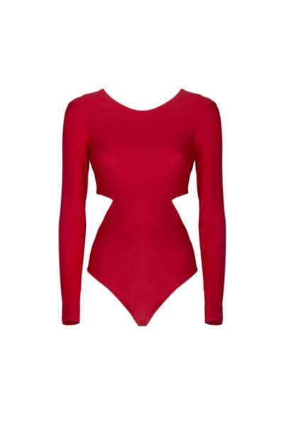 MAHR - Body vermelho chique 