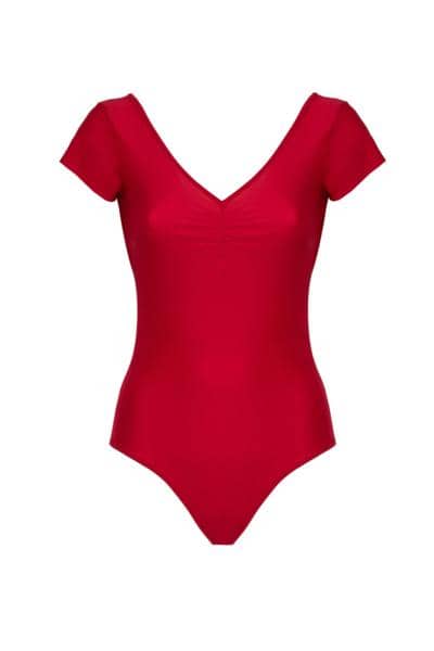 MAHR - Collant vermelho chique 