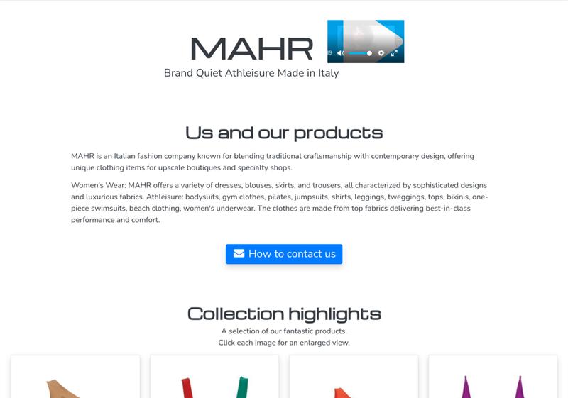 Showroom MAHR