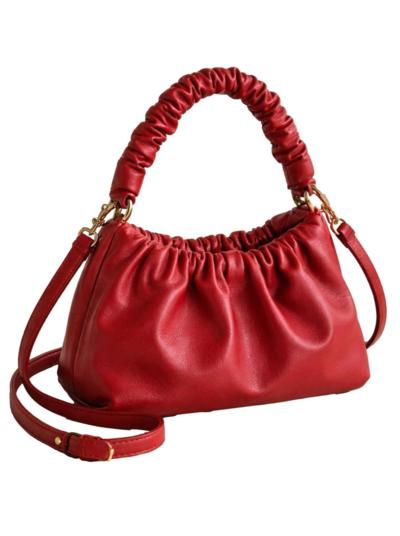 MANIRA - Soft small red bag