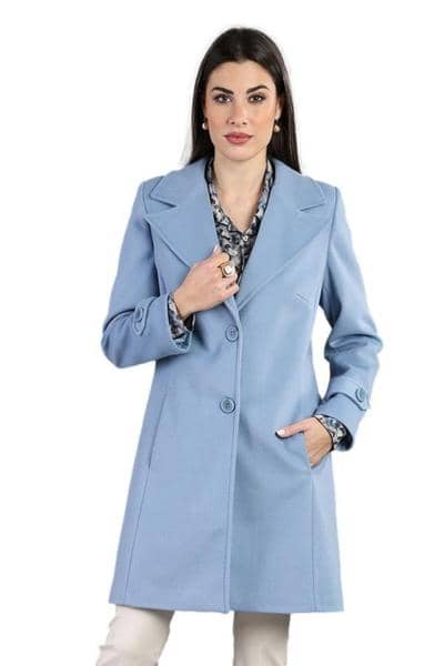 MARA CAROL - Cappotto diagonale da donna 