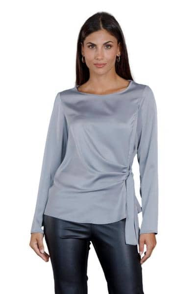 MARA CAROL - Elegant satin Blouse