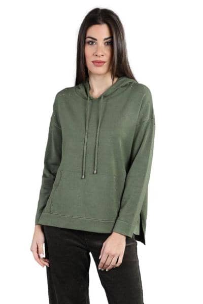 MARA CAROL - Felpa con cappuccio da donna 