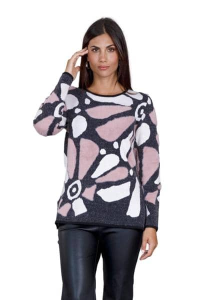 MARA CAROL - WOMEN'S JACQUARD SWEATER