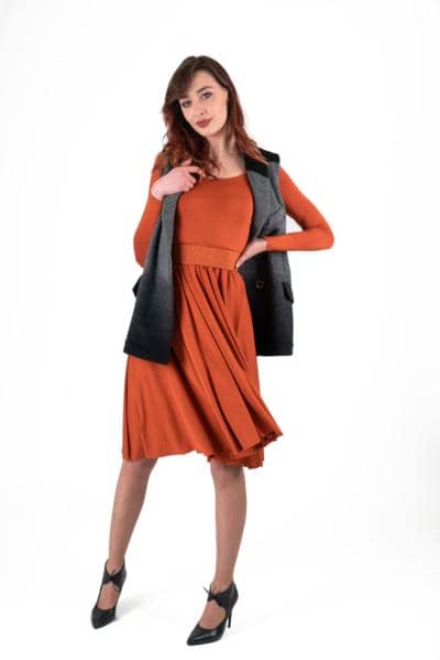 MARISE ECO COUTURE - Dress - Gilet
