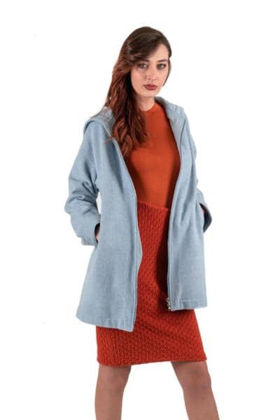 MARISE ECO COUTURE - Turtleneck Skirt Jacket