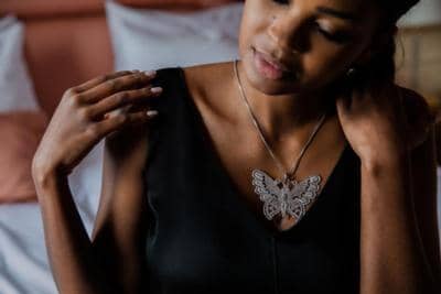 MARCHIO' - LACE PENDANT