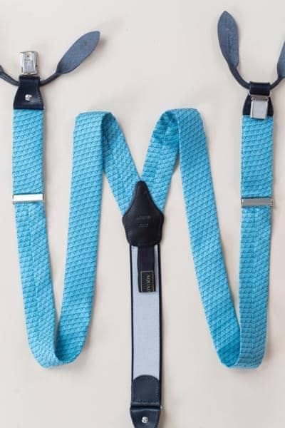 MATES - Подтяжки из чистого шелка 