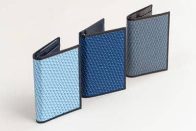 MATES - Cartera de piel de seda 