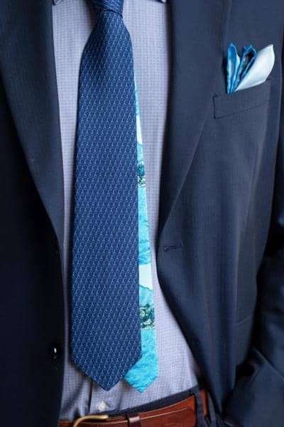 MATES - Роскошный галстук из чистого шелка 