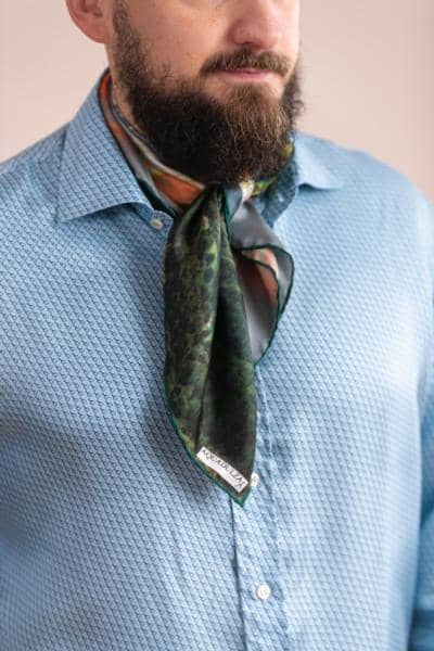 MATES - Camisa de seda elegante 