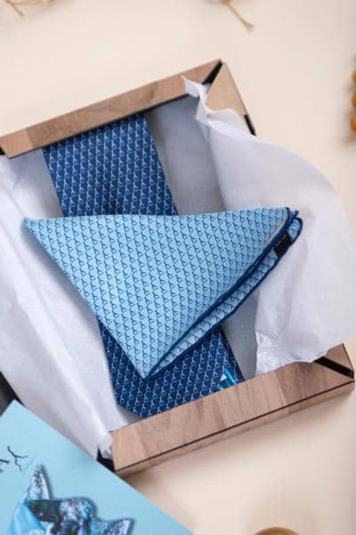 MATES - Подарочная коробка для шелковых аксессуаров 