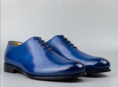 ItalianModa.com - Elegant Blue Oxfords