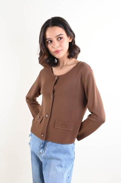 MYASTREET - CARDIGAN WITH BUTTON CLOS