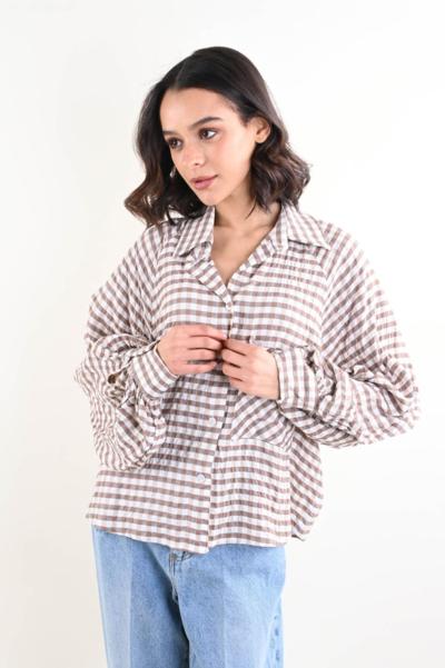 MYASTREET - XADREZ COM EFEITO AMASSADO S 