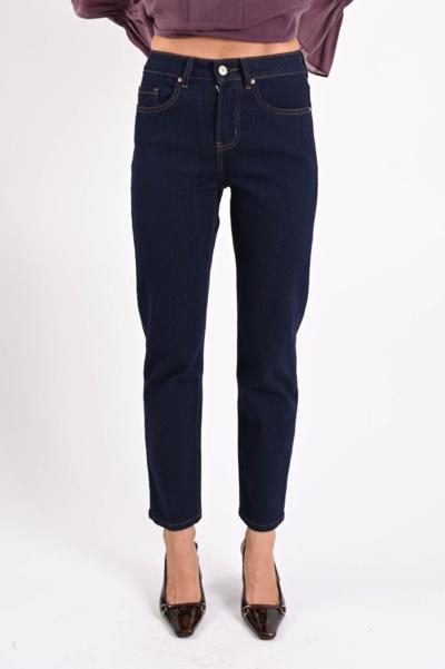 Jeans italianos azul oscuro para revendedores venta al por mayor