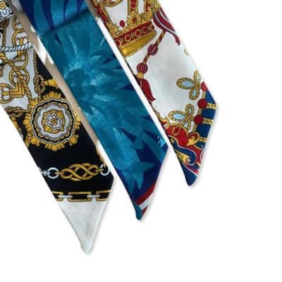 GALBIATI TRADE - Silk Twill Bandeu Scarf