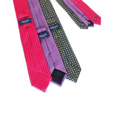 MILANI MILANO - 7 pliegues - Clásico - 3 corbatas