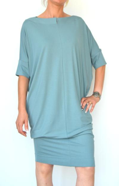 MILUNA - Abito a pipistrello minimalista 