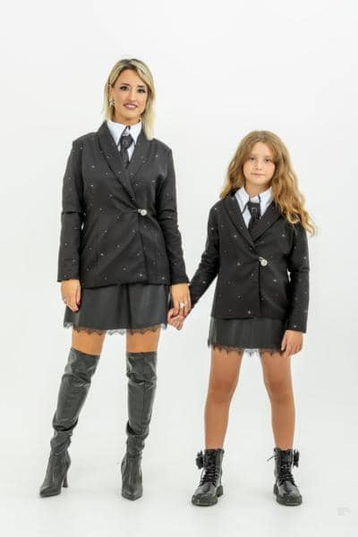 Итальянские черные пиджаки оптом для женщин и девочек