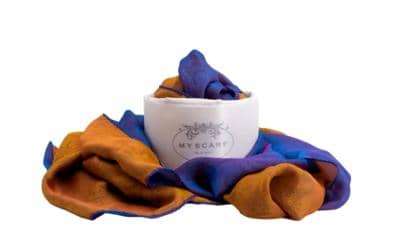 MY SCARF IN A BOX - 100% SILK SCARF