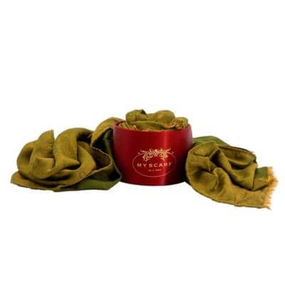 MY SCARF IN A BOX - 100% WOOL SCARF
