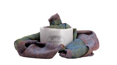 MY SCARF IN A BOX - 100% SILK SCARF