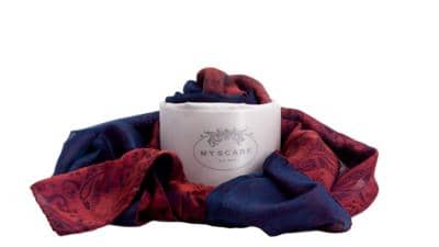 MY SCARF IN A BOX - 100% SILK SCARF