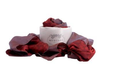 MY SCARF IN A BOX - BUFANDA 100% SEDA 