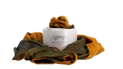 MY SCARF IN A BOX - 100% SILK SCARF