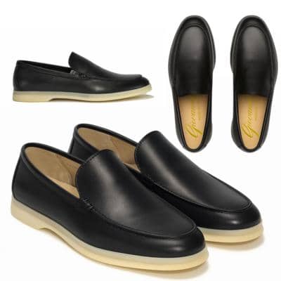 CALZATURIFICIO NGM - Black Leather Loafer 