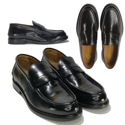 CALZATURIFICIO NGM - Black Penny Loafers