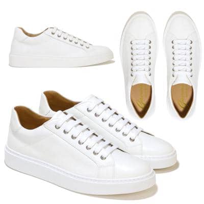 CALZATURIFICIO NGM - Minimal White Sneakers