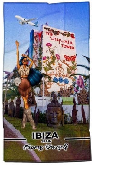 NINA GARBY - IBIZA Beach Towel