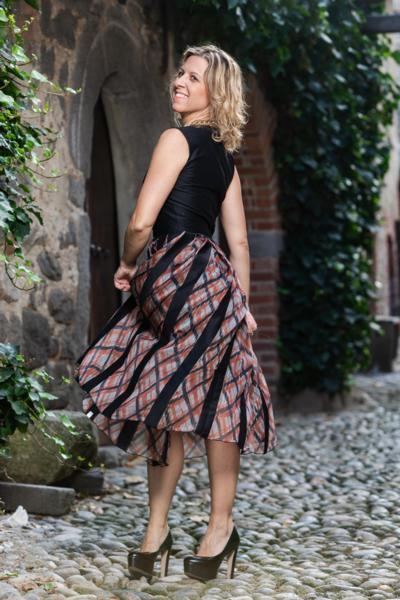 NOEMI'S - Sleeveless Patterned Midi Dress