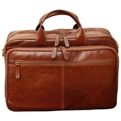 OLD ANGLER - Sacoche en cuir 