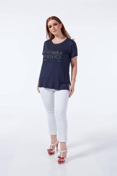 OLTRE TEMPO - Maglietta in viscosa 