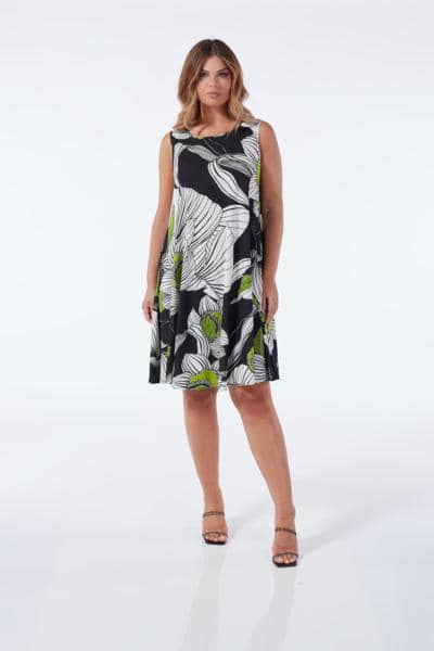 OLTRE TEMPO - Abito fantasia floreale 