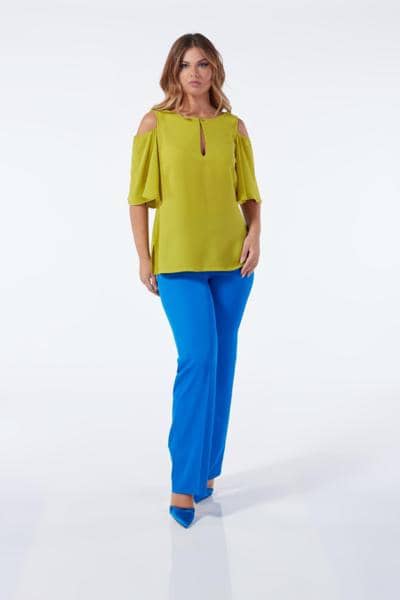 OLTRE TEMPO - Tunica in georgette 