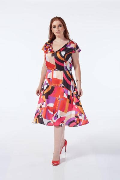 OLTRE TEMPO - Abito in raso 