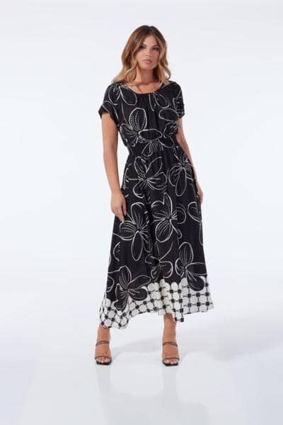 OLTRE TEMPO - Abito in raso 