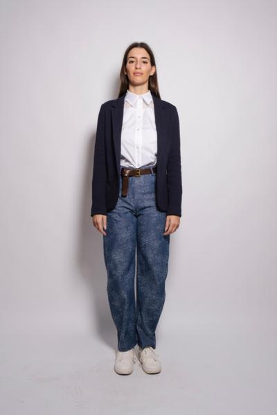 OPTIONS - Navy Tailored Blazer