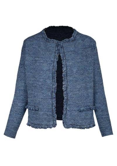 PAPILLON - КУРТКА С КОРОТКИМ ШАНЕЛЕМ 