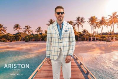 PELLICCIA - Летний блейзер в клетку 